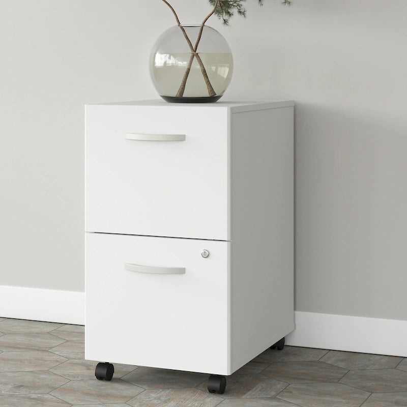 2 Drawer Mobile File Cabinet by