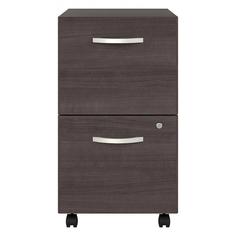 2 Drawer Mobile File Cabinet by