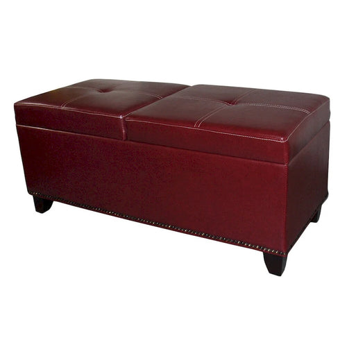 15-inch Leatherette Storage Bench and Lift Top Table